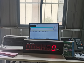 河南（平輿）健盛休閑用品公司100噸地磅