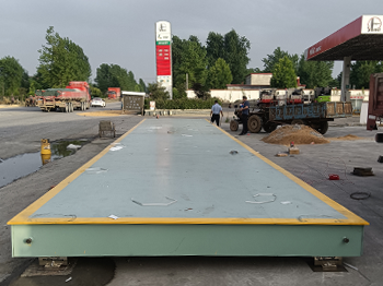 駐馬店汝南東明石化彭崗加油站200噸地磅