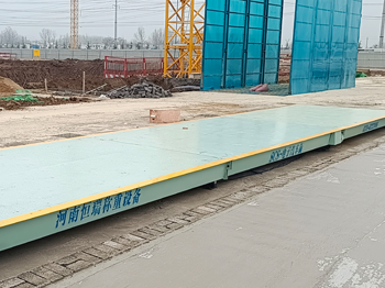 中建五局漯河中糧項目100噸地磅