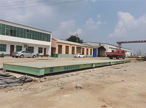 漯河金固電力器材有限公司100噸地磅