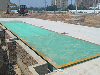 蘭考棚戶區(qū)改造項目100噸地磅