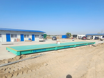 昱哲建工：開封新星幼兒園項目100噸地磅