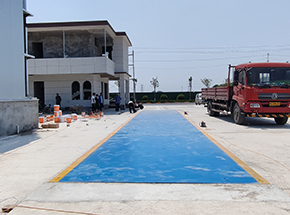 新鄉(xiāng)市勝春食品廠(chǎng)100噸地磅