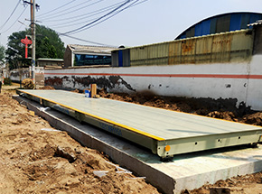 開封洧川鎮(zhèn)丁莊村農(nóng)業(yè)合作社100噸地磅