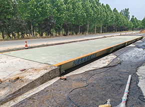 開封尉氏縣昌盛糧油2臺(tái)地磅