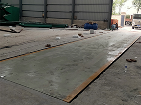 焦作市加好科技100噸地磅