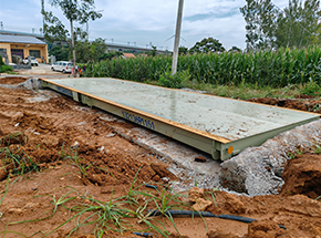 三門峽天池鎮(zhèn)前西坡頭農(nóng)業(yè)合作社80噸地磅