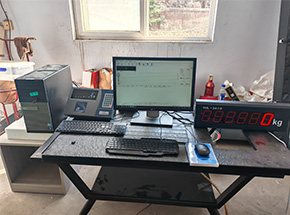 三門峽靈寶市萬合礦業(yè)120噸地磅