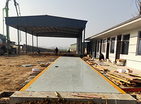 周口太康鴻圖機(jī)動(dòng)車(chē)檢測(cè)站50噸地磅